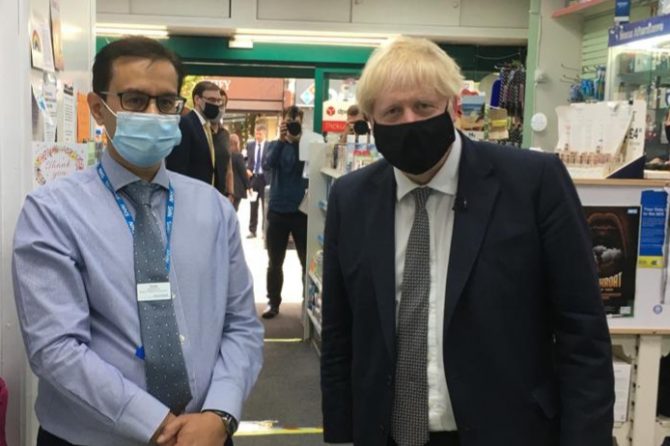Prime Minister recognises the important role of pharmacy during a recent visit