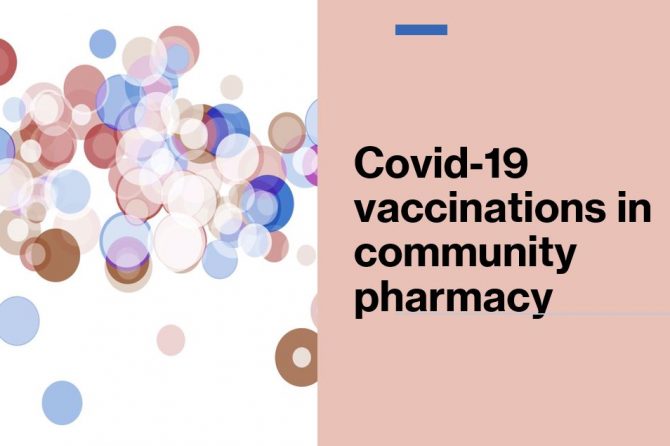 Covid-19 vaccinations in community pharmacies