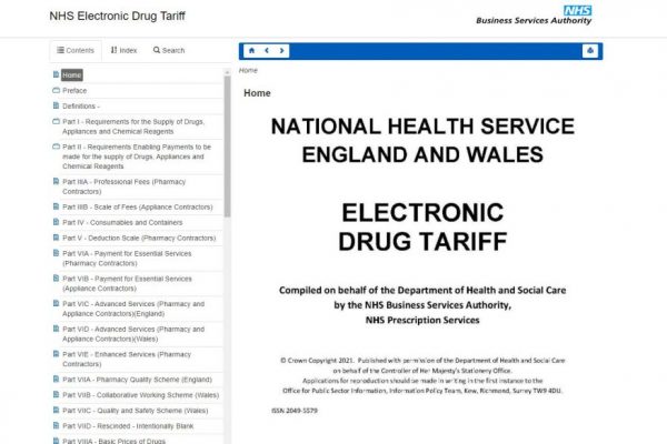 Drug Tariff Watch – April 2022