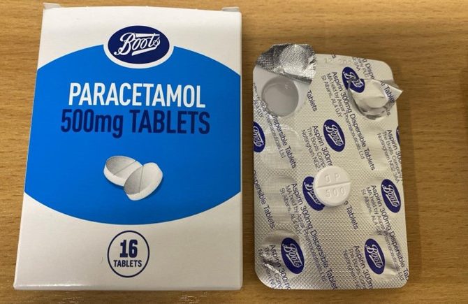 MHRA Class 2 Medicines recall: Paracetamol 500 mg tablets (16s) (Boots)