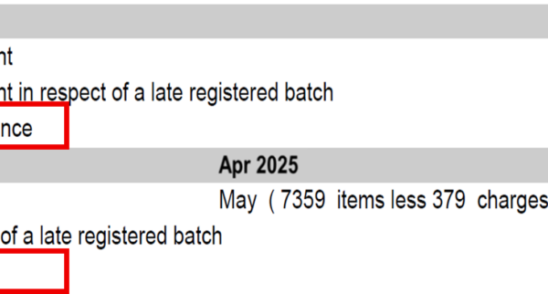 Service fee advances